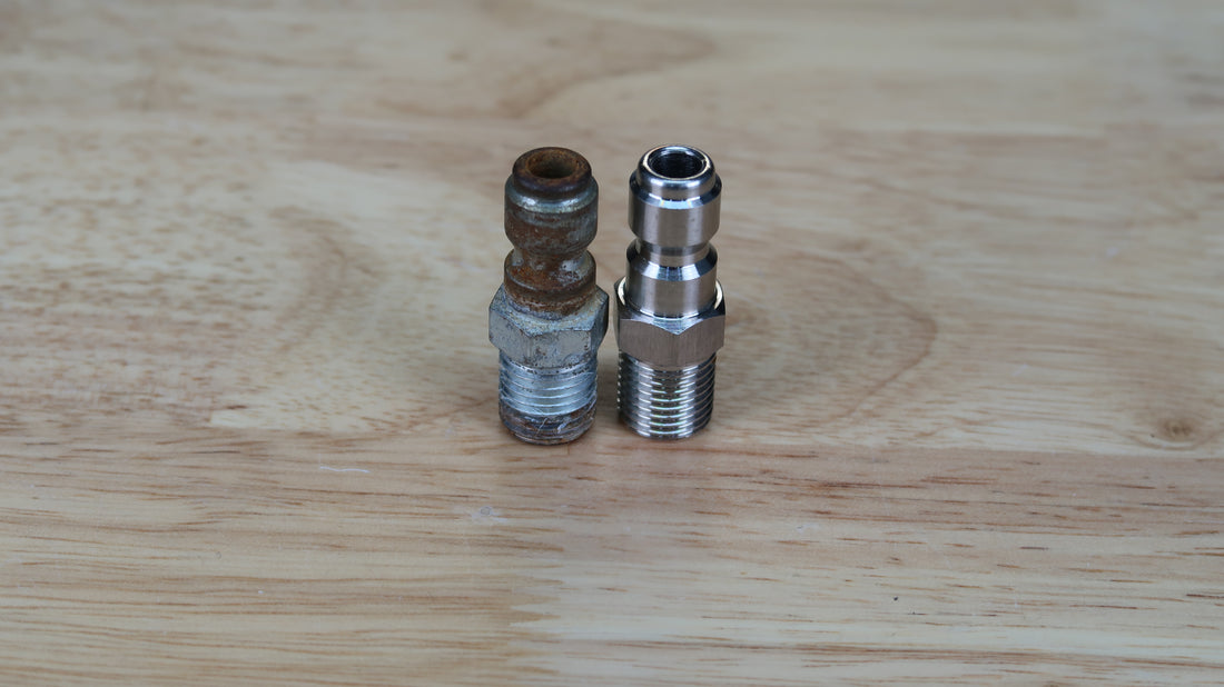 Carscope Stainless Plugs vs Zinc