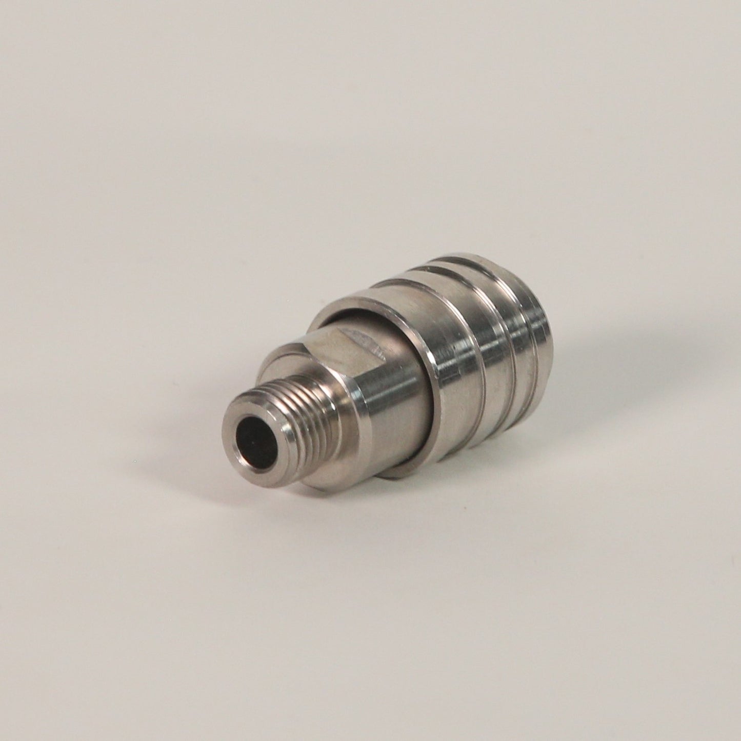 Push-Lock 1/4" Quick Disconnect Coupler - Male (Stainless Steel)
