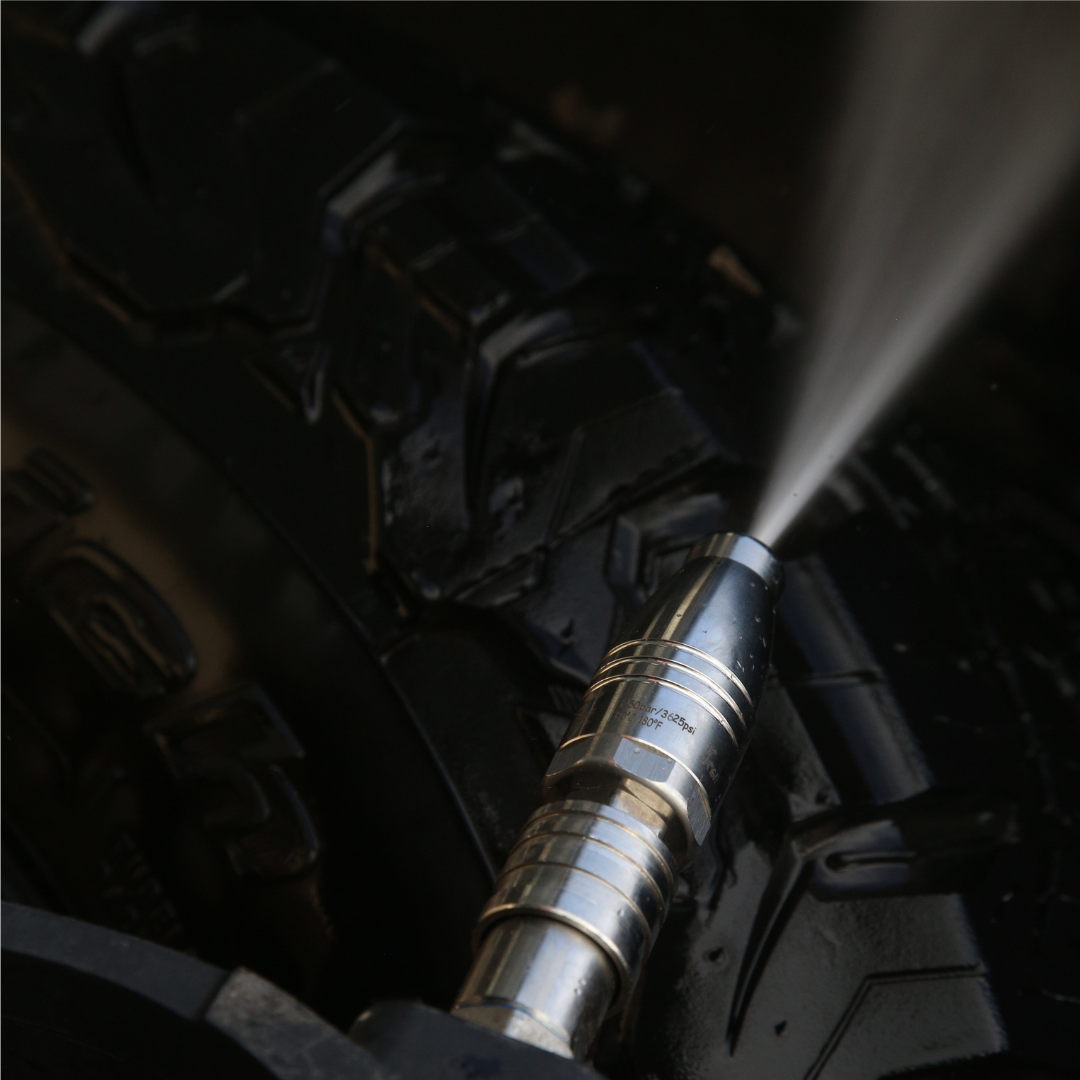 Stainless Steel Turbo Nozzle - Rotating Power Jet
