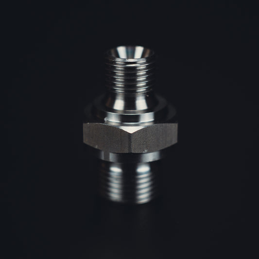 Stainless Steel 1/4" x 3/8" Adaptor